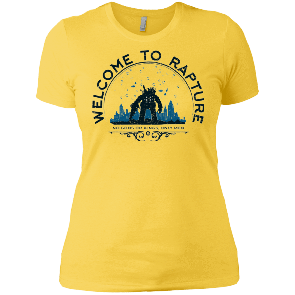 T-Shirts Vibrant Yellow / X-Small Welcome to Rapture Women's Premium T-Shirt
