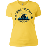T-Shirts Vibrant Yellow / X-Small Welcome to Rapture Women's Premium T-Shirt