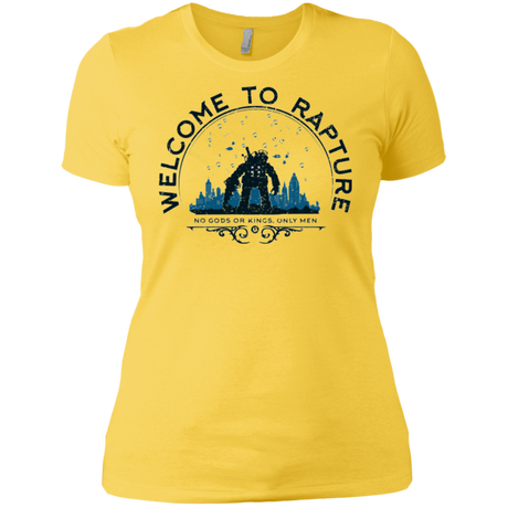 T-Shirts Vibrant Yellow / X-Small Welcome to Rapture Women's Premium T-Shirt