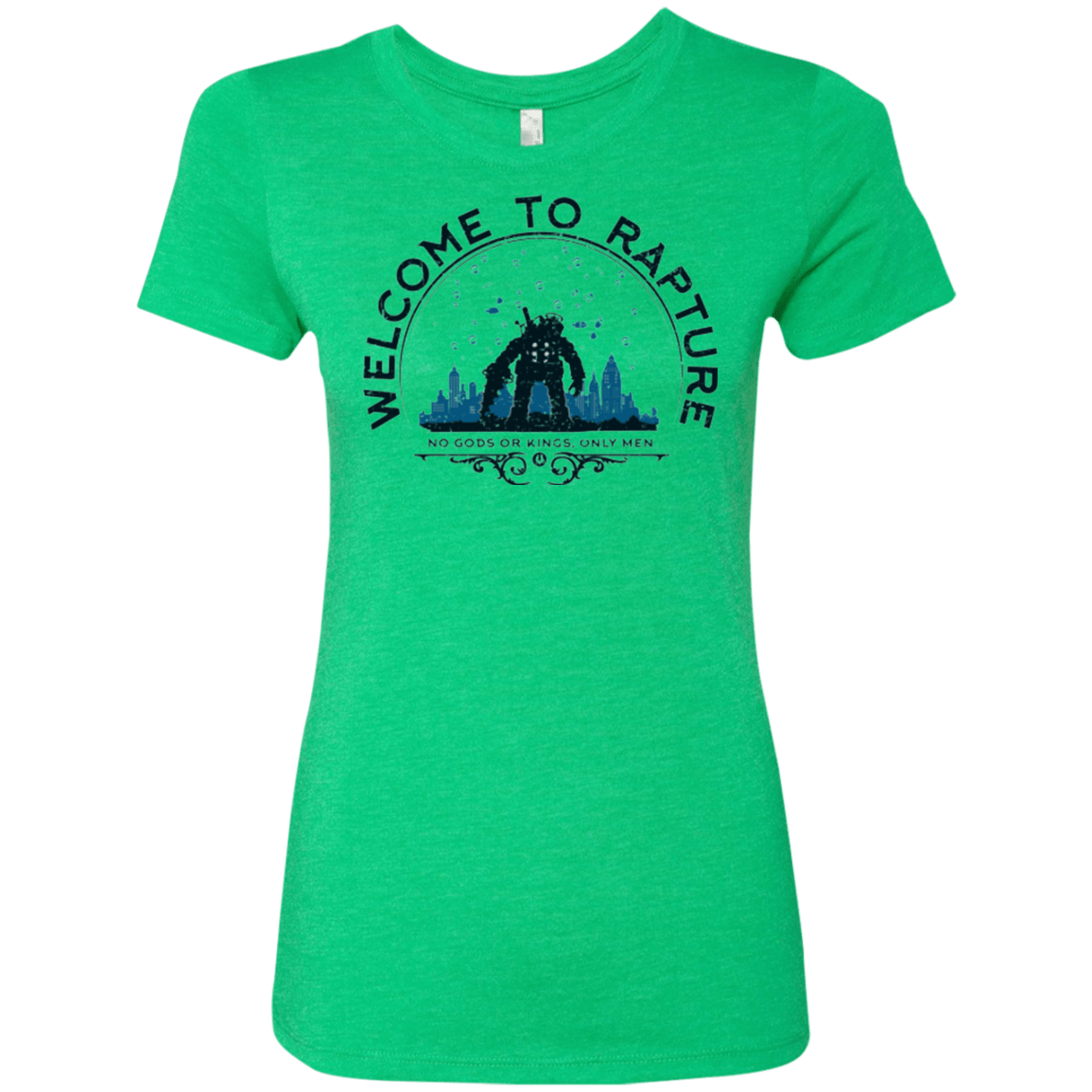 T-Shirts Envy / Small Welcome to Rapture Women's Triblend T-Shirt
