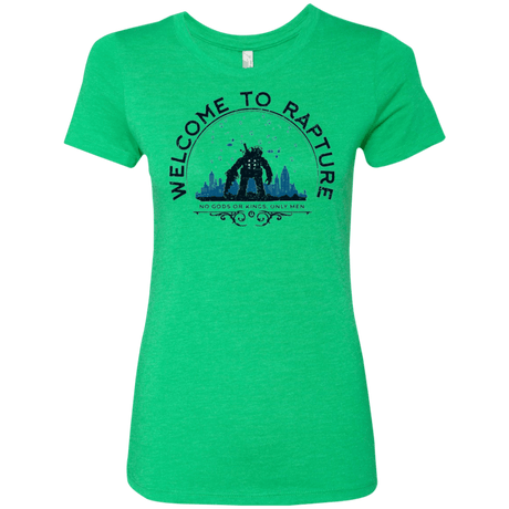 T-Shirts Envy / Small Welcome to Rapture Women's Triblend T-Shirt