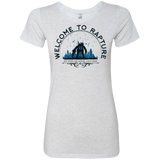 T-Shirts Heather White / Small Welcome to Rapture Women's Triblend T-Shirt