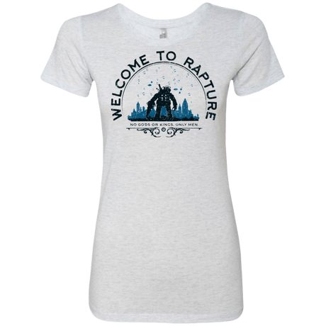 T-Shirts Heather White / Small Welcome to Rapture Women's Triblend T-Shirt