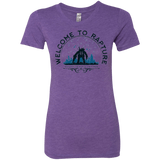 T-Shirts Purple Rush / Small Welcome to Rapture Women's Triblend T-Shirt