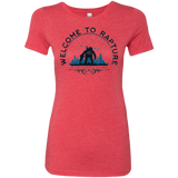 T-Shirts Vintage Red / Small Welcome to Rapture Women's Triblend T-Shirt