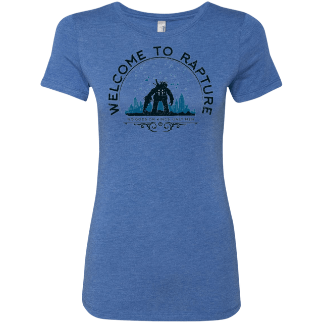 T-Shirts Vintage Royal / Small Welcome to Rapture Women's Triblend T-Shirt