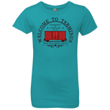T-Shirts Tahiti Blue / YXS Welcome to Terminus Girls Premium T-Shirt