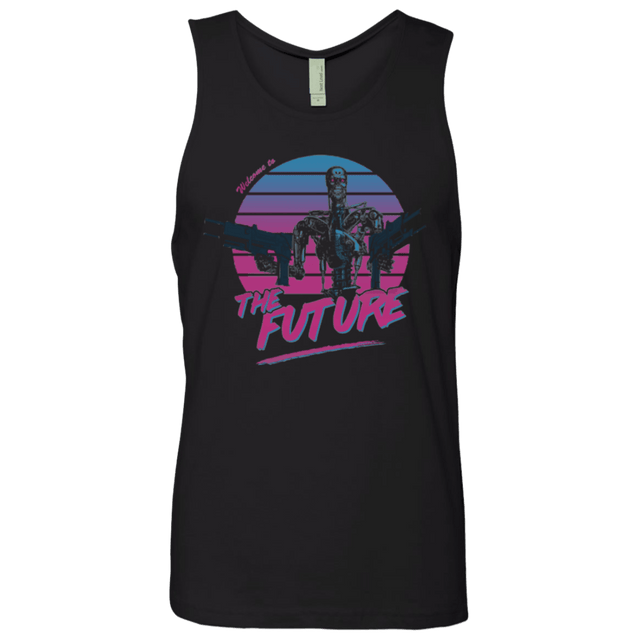T-Shirts Black / Small Welcome to the Future Men's Premium Tank Top