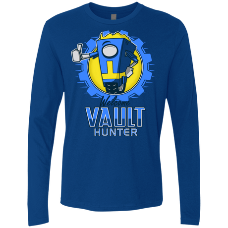 T-Shirts Royal / Small Welcome Vault Hunter Men's Premium Long Sleeve