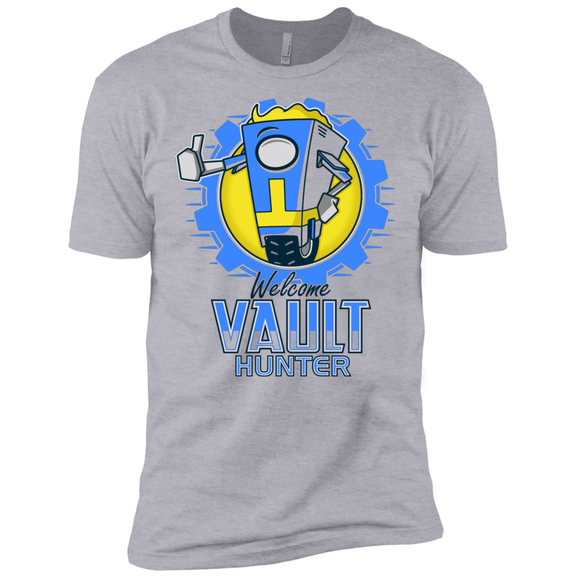 T-Shirts Heather Grey / X-Small Welcome Vault Hunter Men's Premium T-Shirt