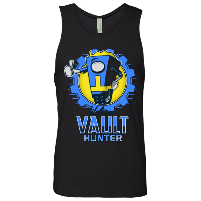 T-Shirts Black / Small Welcome Vault Hunter Men's Premium Tank Top