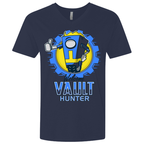 T-Shirts Midnight Navy / X-Small Welcome Vault Hunter Men's Premium V-Neck