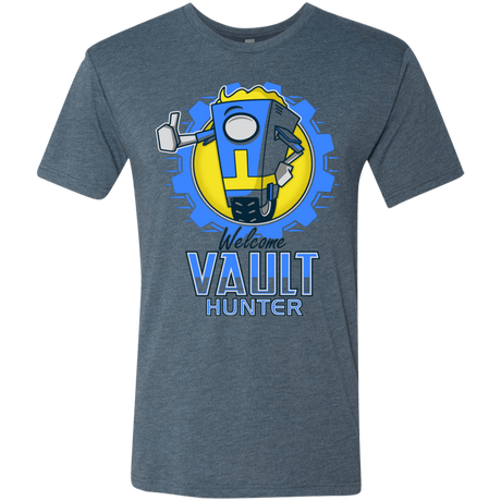 T-Shirts Indigo / Small Welcome Vault Hunter Men's Triblend T-Shirt