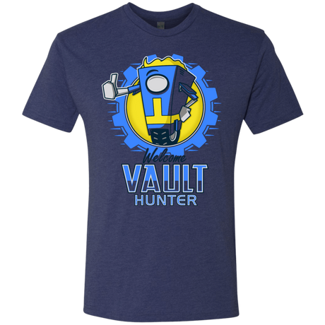 T-Shirts Vintage Navy / Small Welcome Vault Hunter Men's Triblend T-Shirt