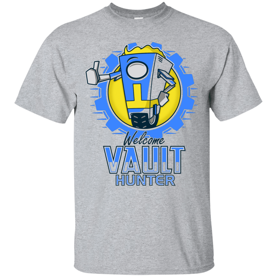 T-Shirts Sport Grey / Small Welcome Vault Hunter T-Shirt