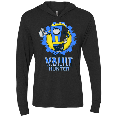 T-Shirts Vintage Black / X-Small Welcome Vault Hunter Triblend Long Sleeve Hoodie Tee
