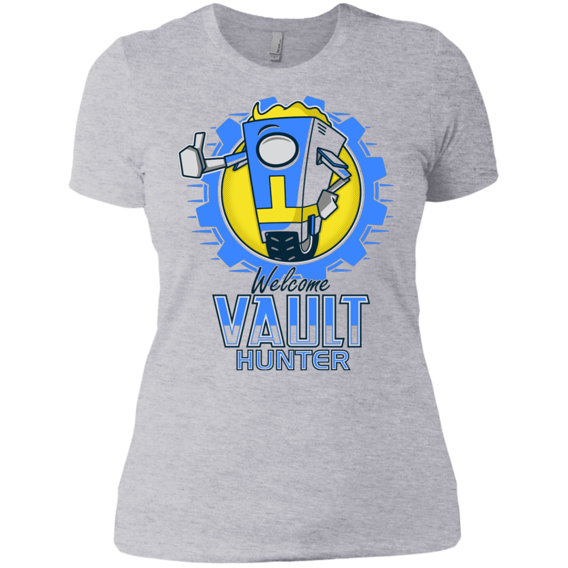 T-Shirts Heather Grey / X-Small Welcome Vault Hunter Women's Premium T-Shirt