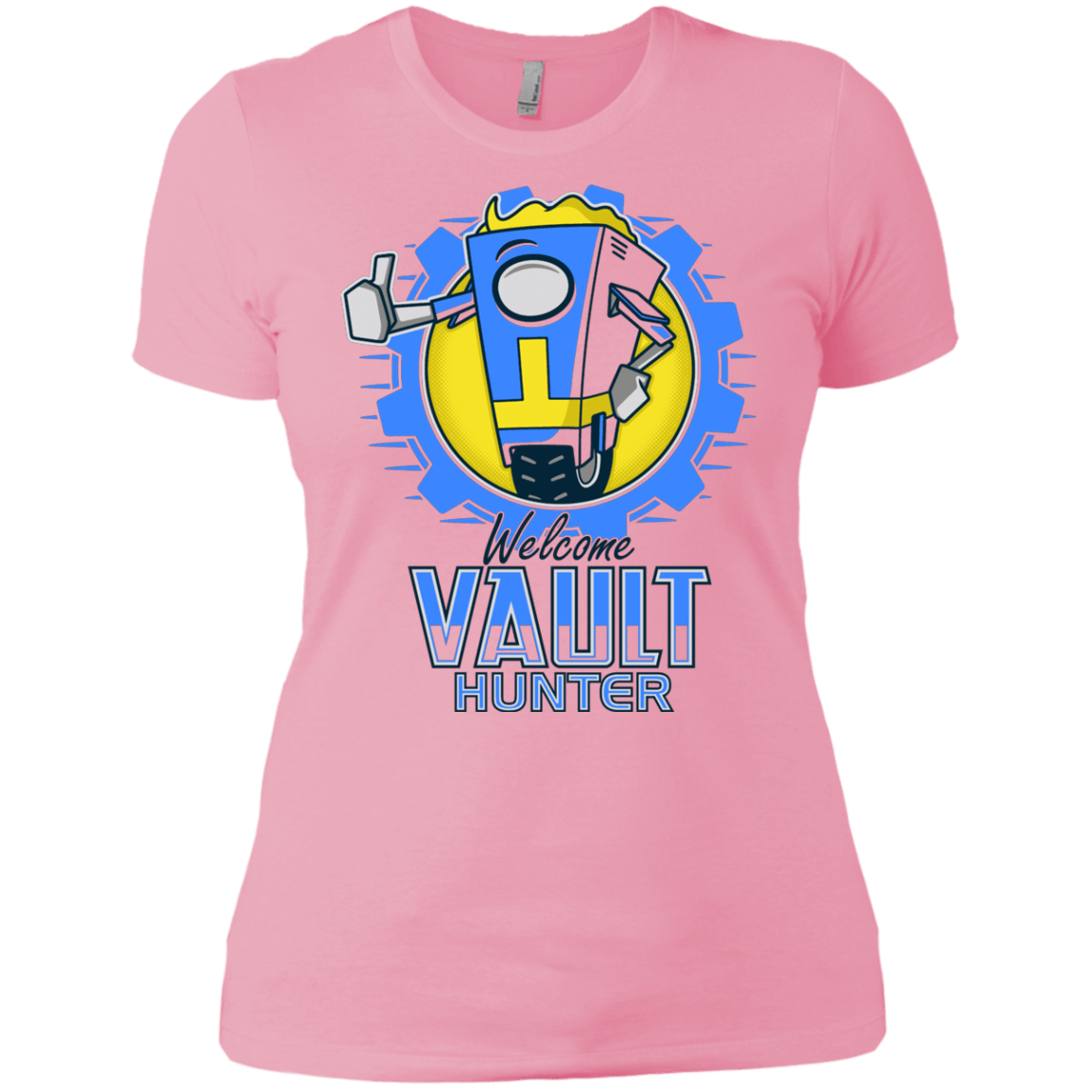 T-Shirts Light Pink / X-Small Welcome Vault Hunter Women's Premium T-Shirt