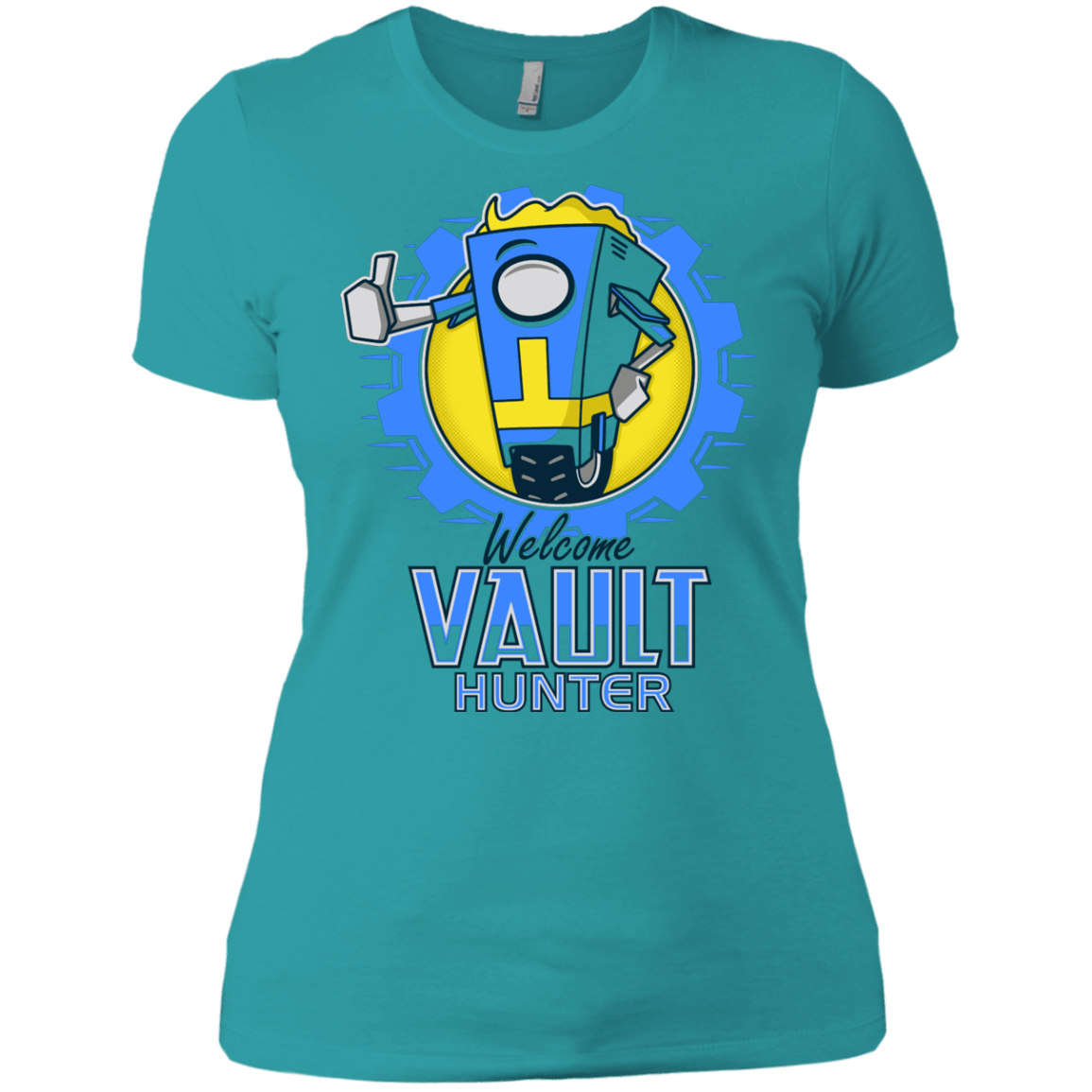 T-Shirts Tahiti Blue / X-Small Welcome Vault Hunter Women's Premium T-Shirt