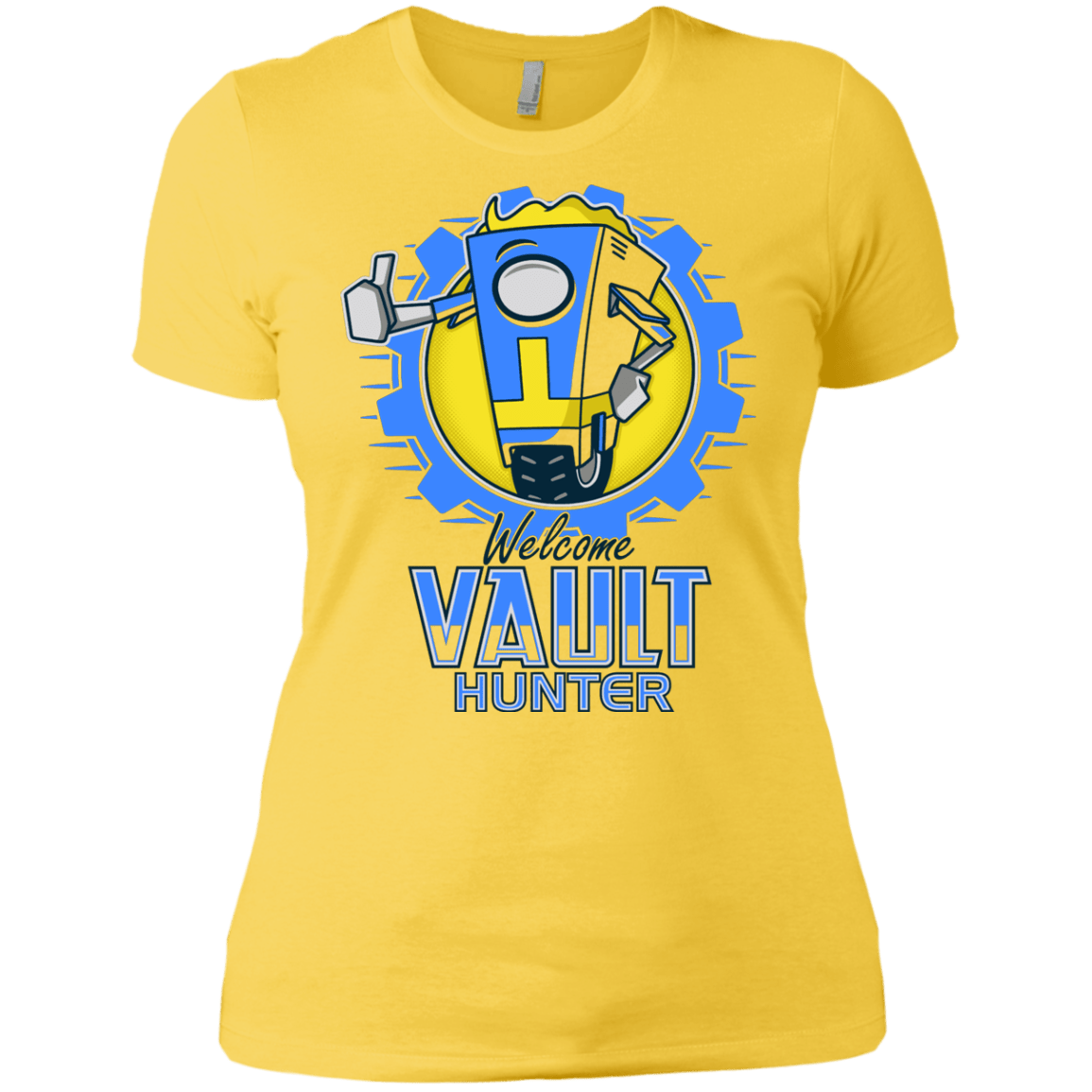 T-Shirts Vibrant Yellow / X-Small Welcome Vault Hunter Women's Premium T-Shirt