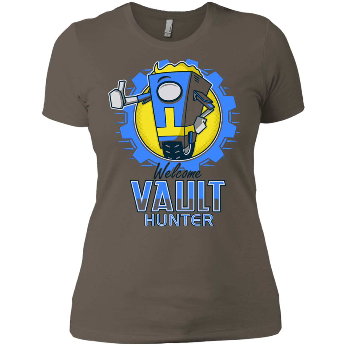 T-Shirts Warm Grey / X-Small Welcome Vault Hunter Women's Premium T-Shirt