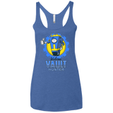 T-Shirts Vintage Royal / X-Small Welcome Vault Hunter Women's Triblend Racerback Tank