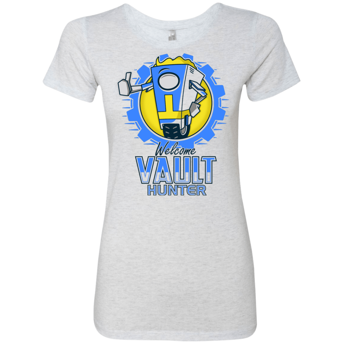 T-Shirts Heather White / Small Welcome Vault Hunter Women's Triblend T-Shirt