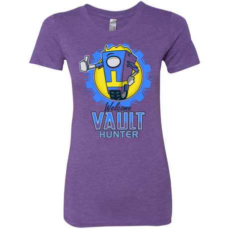 T-Shirts Purple Rush / Small Welcome Vault Hunter Women's Triblend T-Shirt