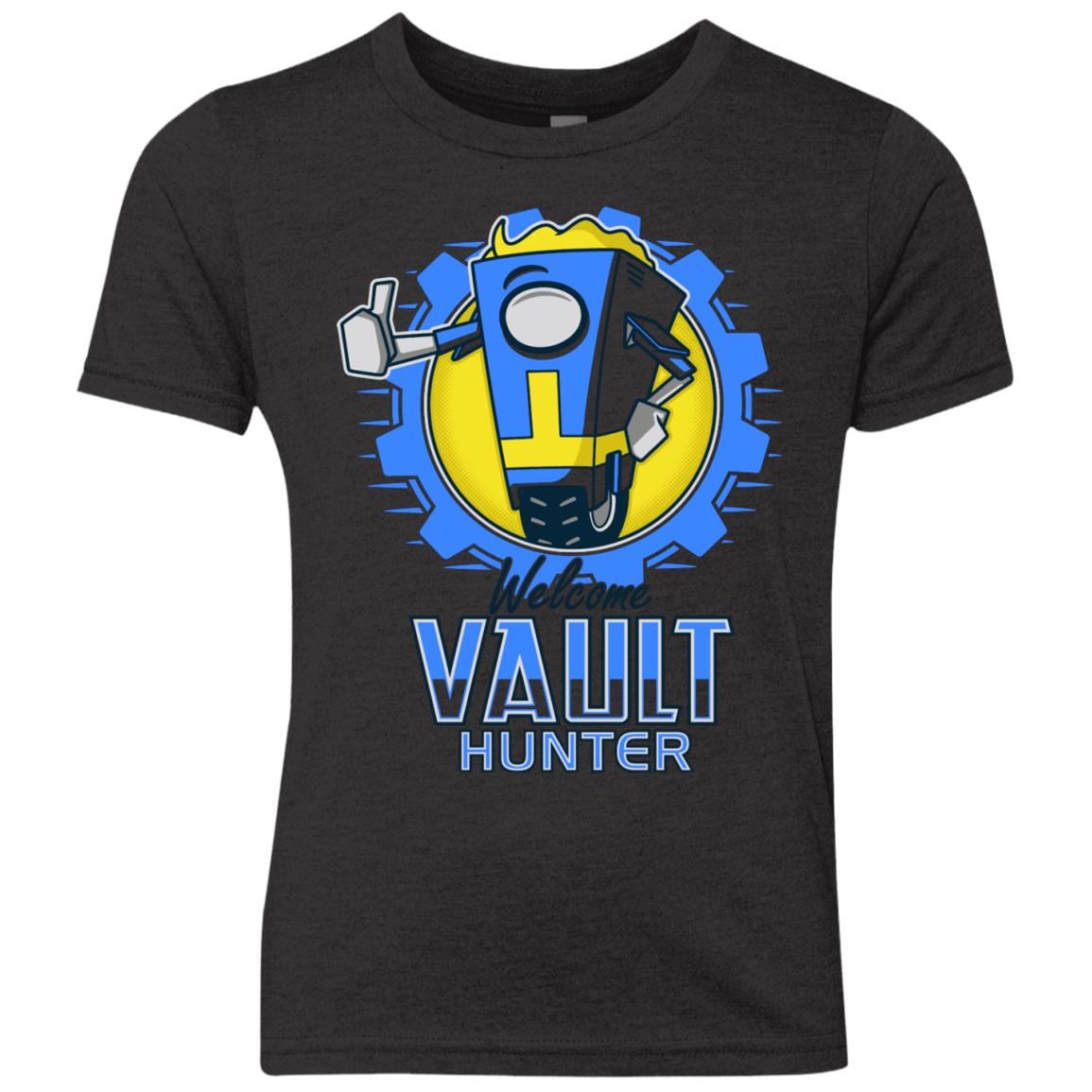 T-Shirts Vintage Black / YXS Welcome Vault Hunter Youth Triblend T-Shirt
