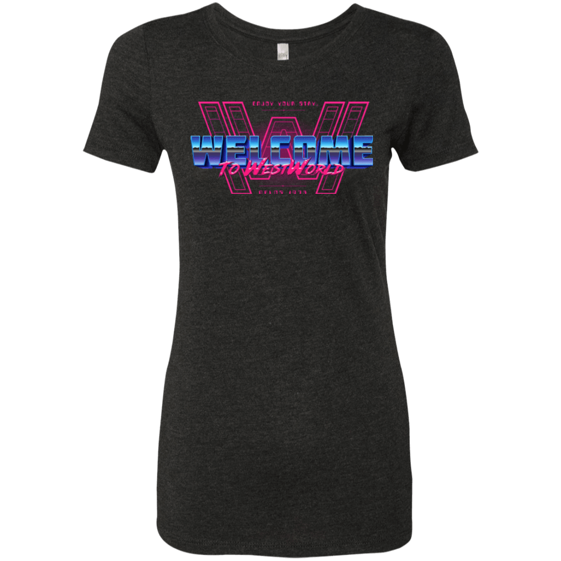 T-Shirts Vintage Black / Small Welcome Women's Triblend T-Shirt