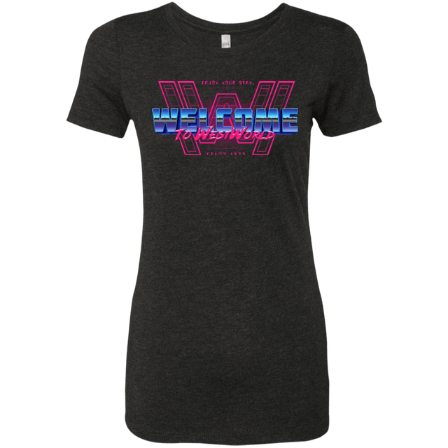 T-Shirts Vintage Black / Small Welcome Women's Triblend T-Shirt