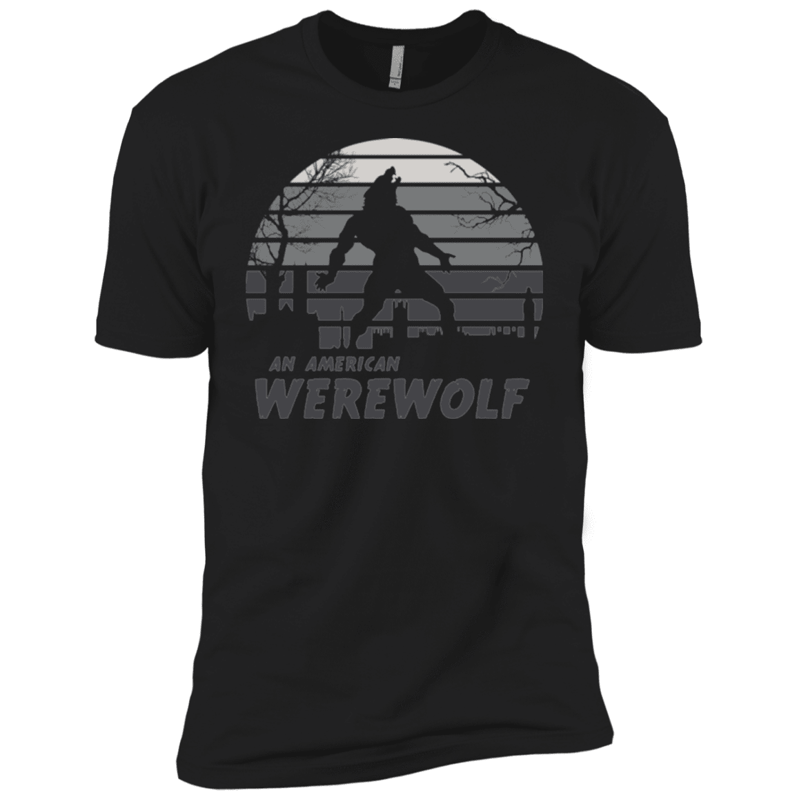 T-Shirts Black / YXS Werewolf Sun Set Boys Premium T-Shirt