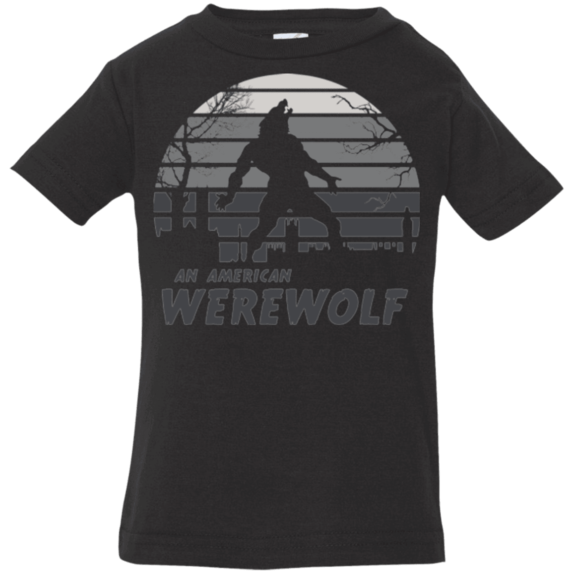 T-Shirts Black / 6 Months Werewolf Sun Set Infant Premium T-Shirt