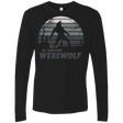 T-Shirts Black / Small Werewolf Sun Set Men's Premium Long Sleeve