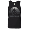 T-Shirts Black / Small Werewolf Sun Set Men's Premium Tank Top