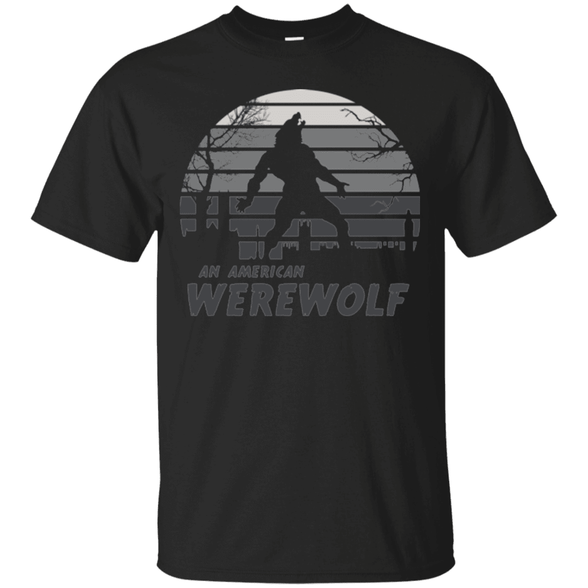 T-Shirts Black / Small Werewolf Sun Set T-Shirt