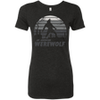 T-Shirts Vintage Black / Small Werewolf Sun Set Women's Triblend T-Shirt