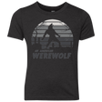 T-Shirts Vintage Black / YXS Werewolf Sun Set Youth Triblend T-Shirt