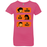 T-Shirts Hot Pink / YXS Western captains Girls Premium T-Shirt