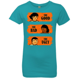 T-Shirts Tahiti Blue / YXS Western captains Girls Premium T-Shirt