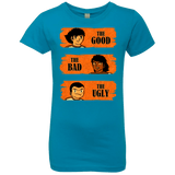 T-Shirts Turquoise / YXS Western captains Girls Premium T-Shirt