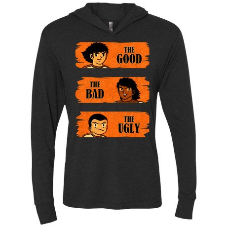 T-Shirts Vintage Black / X-Small Western captains Triblend Long Sleeve Hoodie Tee