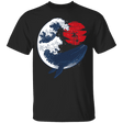 T-Shirts Black / YXS Whale Wave Youth T-Shirt