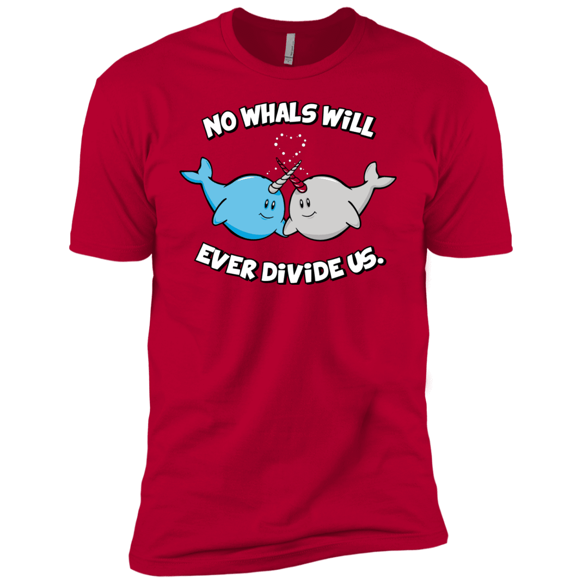 T-Shirts Red / YXS Whals Boys Premium T-Shirt