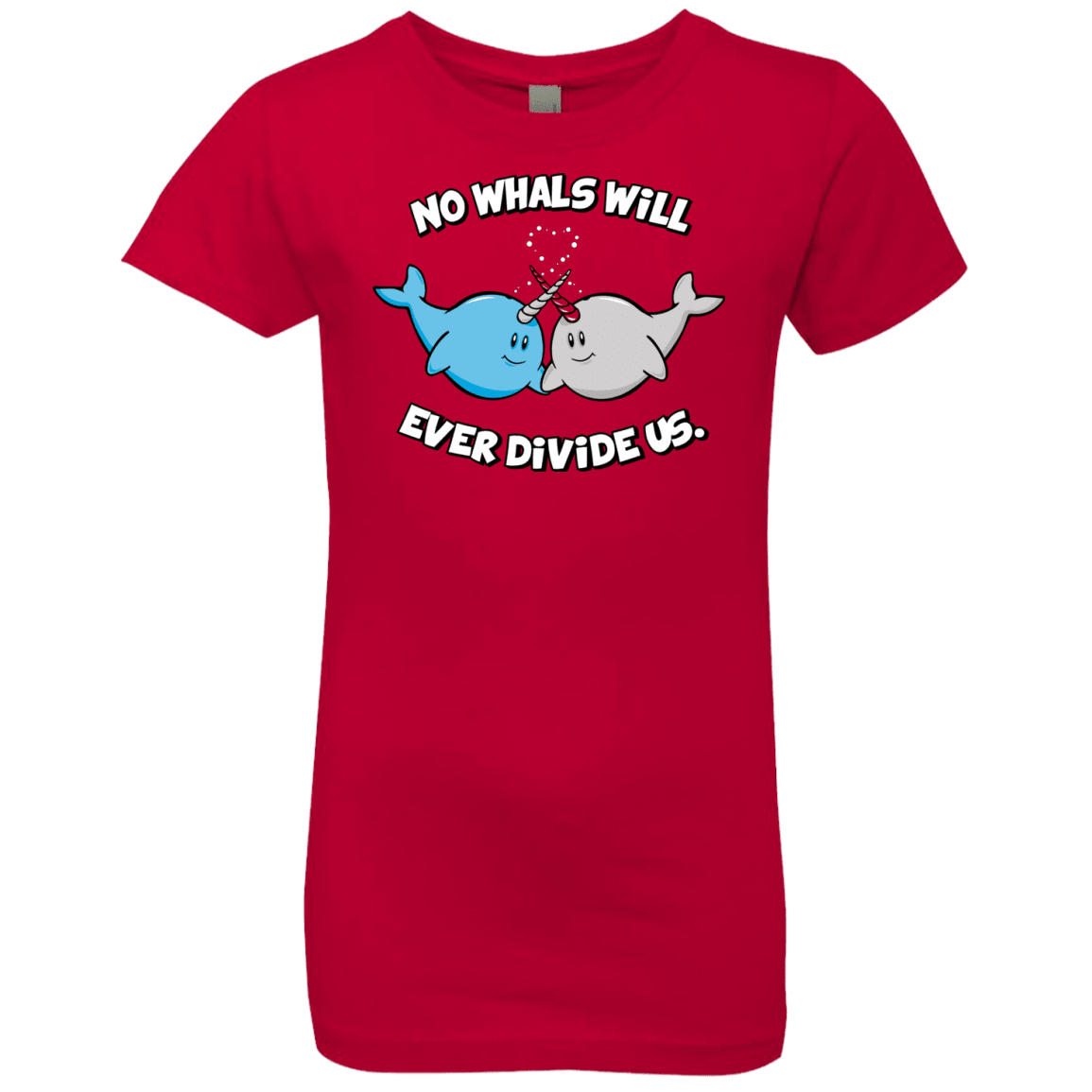 T-Shirts Red / YXS Whals Girls Premium T-Shirt