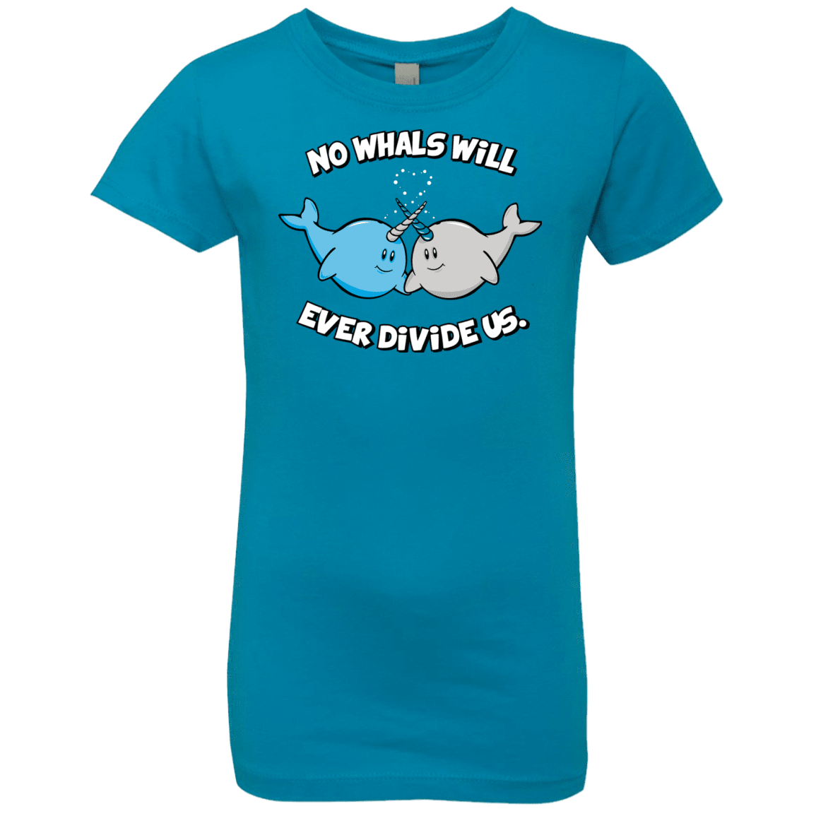 T-Shirts Turquoise / YXS Whals Girls Premium T-Shirt