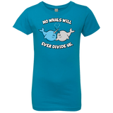 T-Shirts Turquoise / YXS Whals Girls Premium T-Shirt