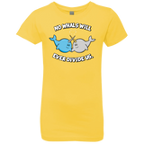 T-Shirts Vibrant Yellow / YXS Whals Girls Premium T-Shirt