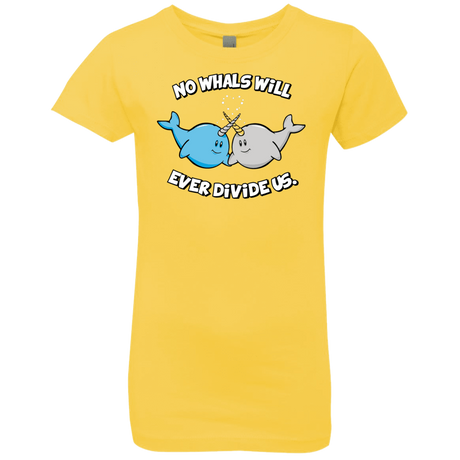 T-Shirts Vibrant Yellow / YXS Whals Girls Premium T-Shirt
