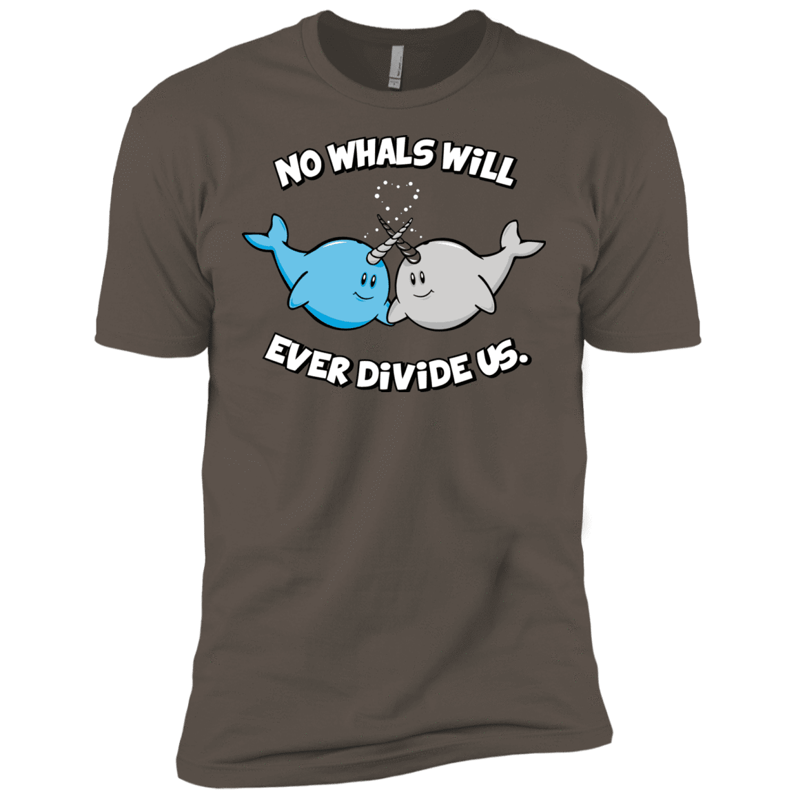 T-Shirts Warm Grey / X-Small Whals Men's Premium T-Shirt